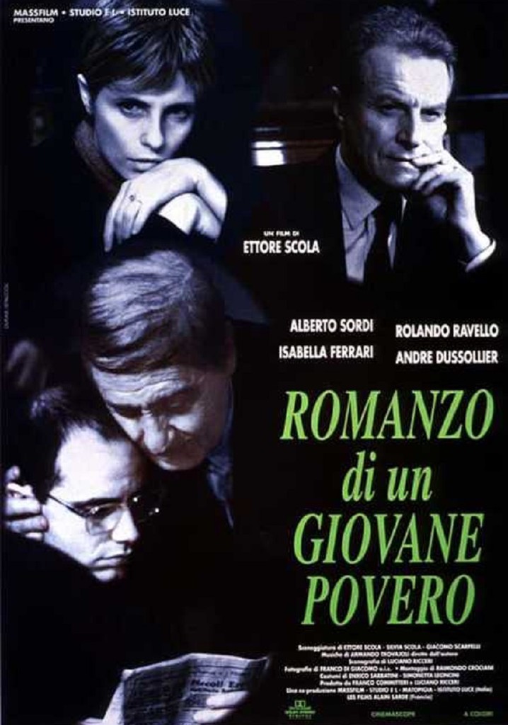 Romanzo di un giovane povero poster