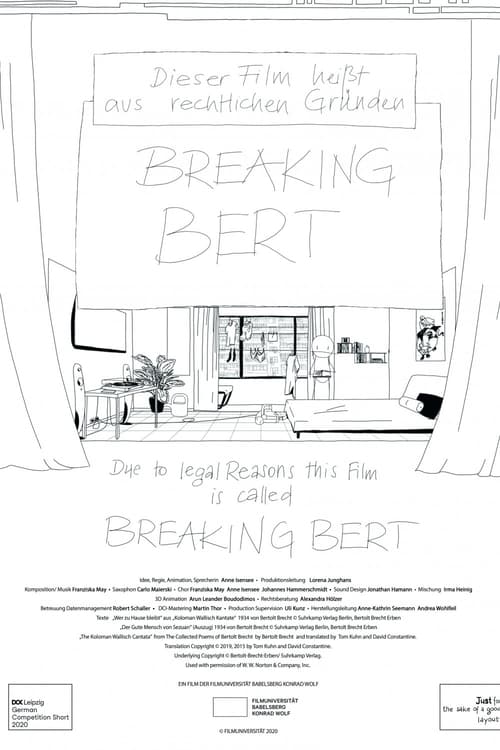 Dieser Film heißt aus rechtlichen Gründen Breaking Bert poster