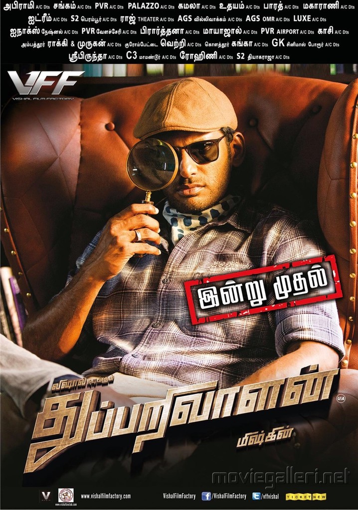 Thupparivaalan poster
