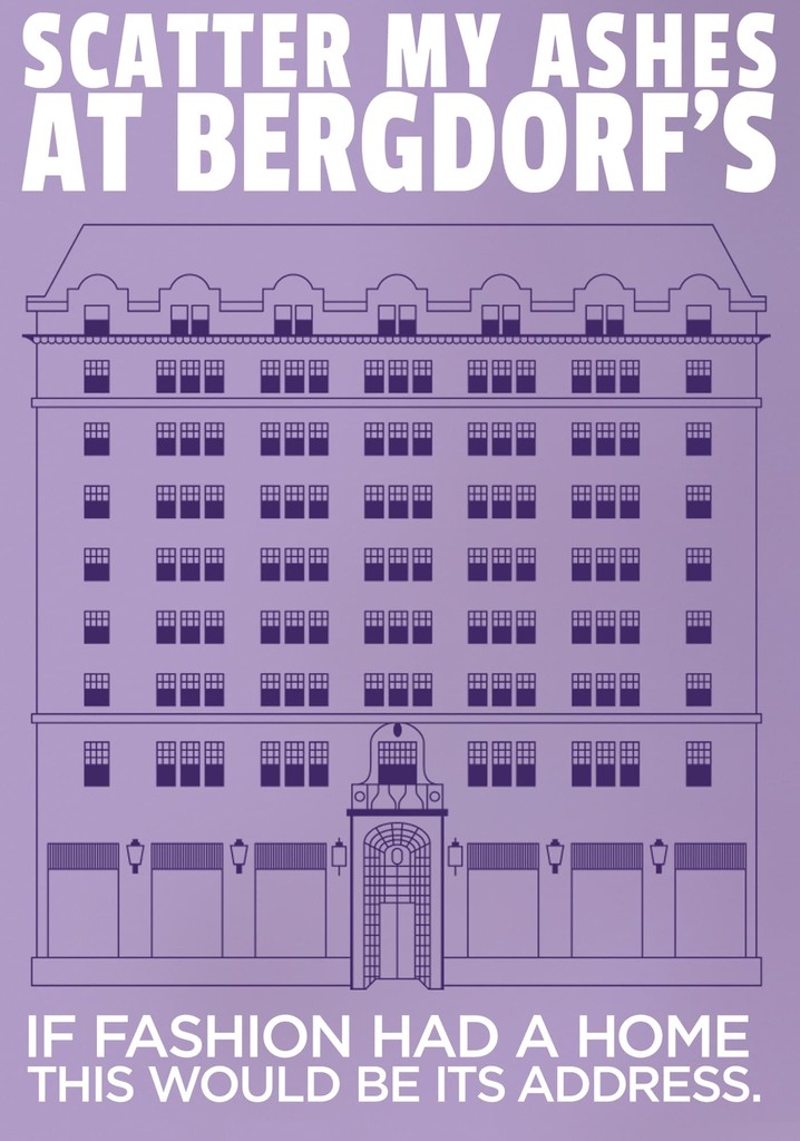 Scatter My Ashes at Bergdorf's poster