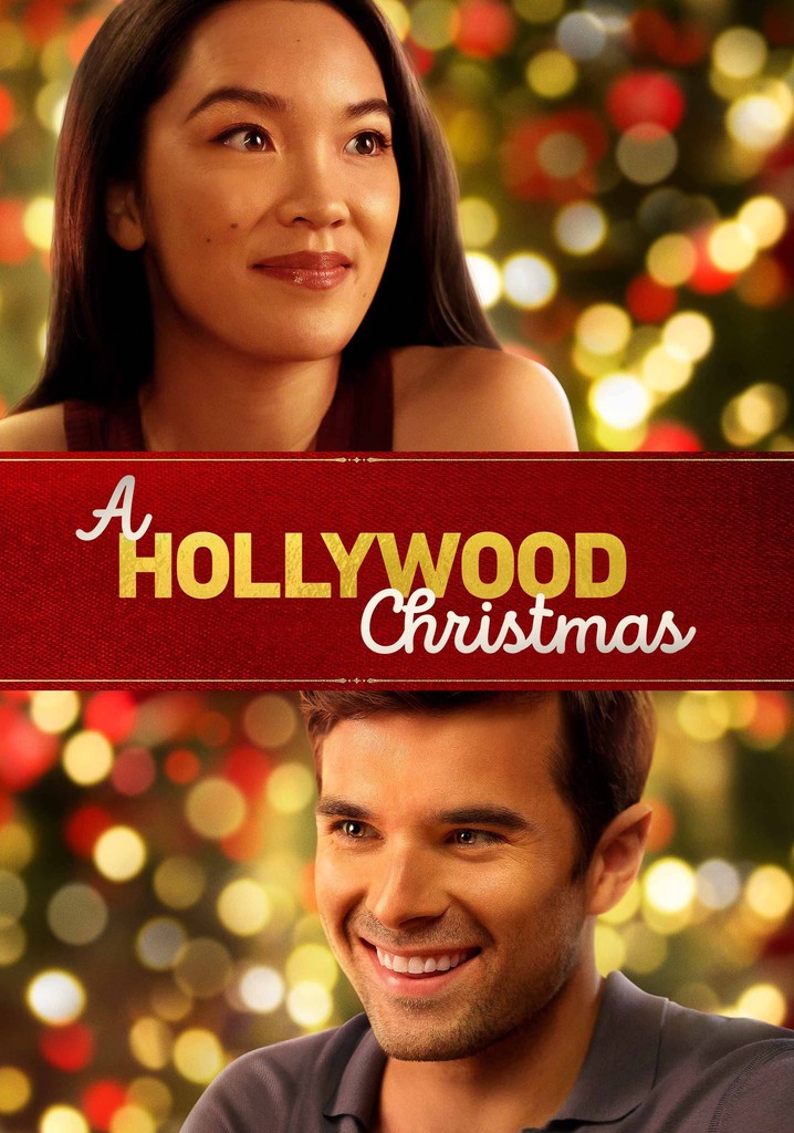 A Hollywood Christmas poster