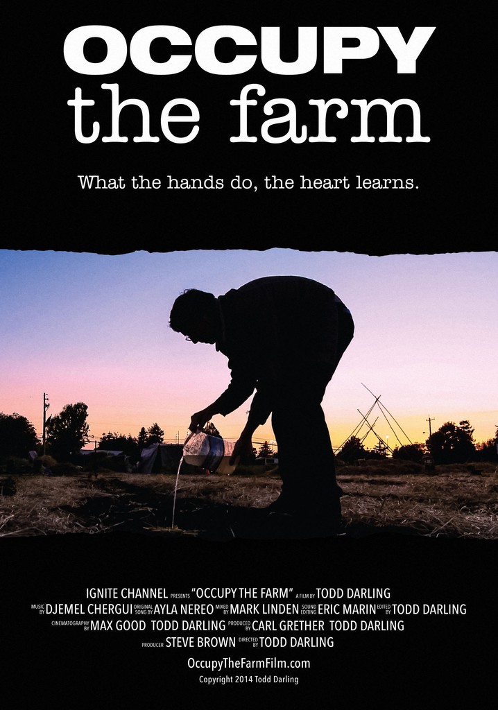 Occupy the Farm poster