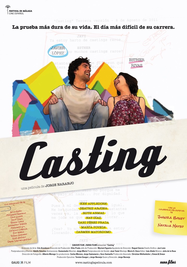 Casting poster