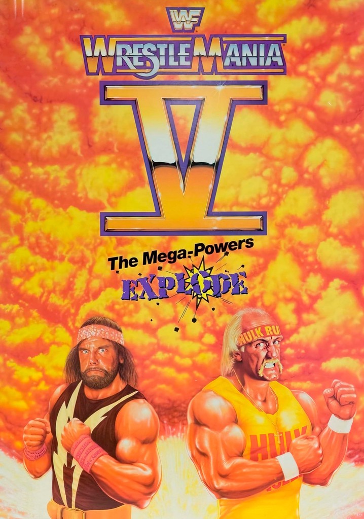 WWE WrestleMania V poster