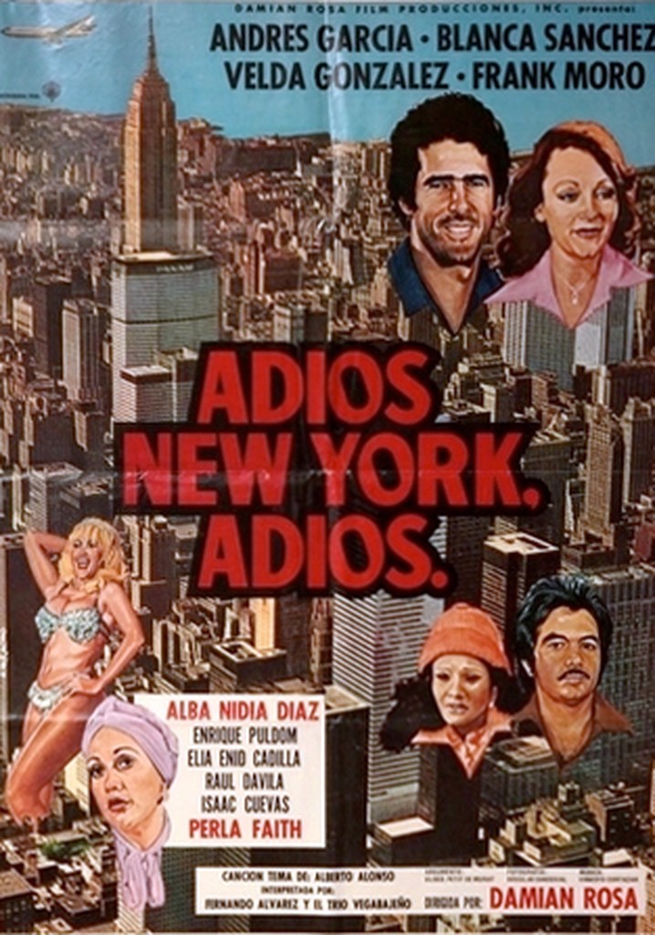 Adiós New York, adiós poster