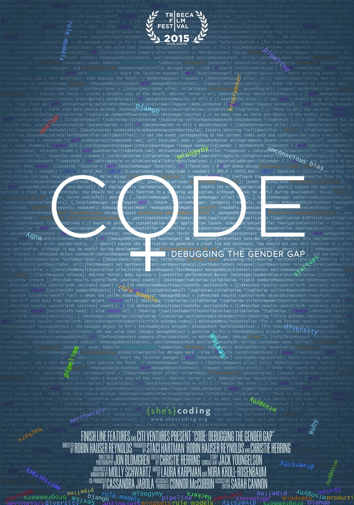 CODE: Debugging the Gender Gap poster