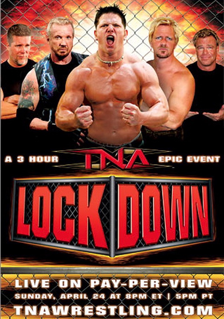 TNA Lockdown 2005 poster