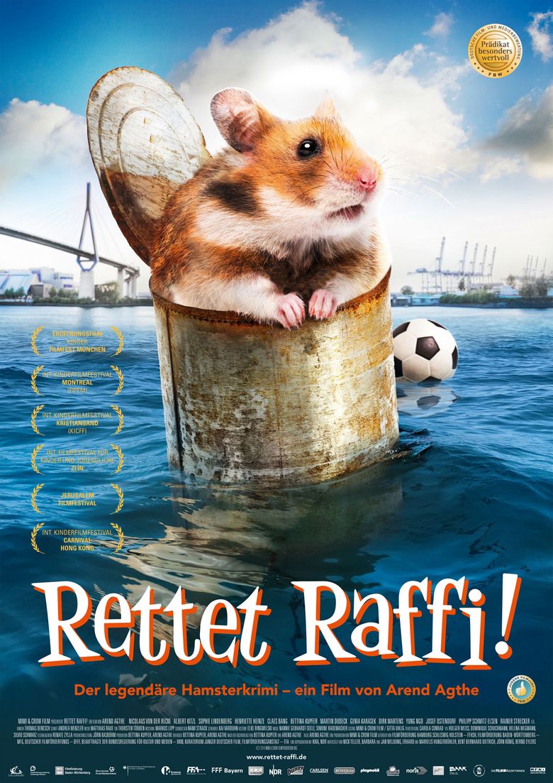 Rettet Raffi! poster