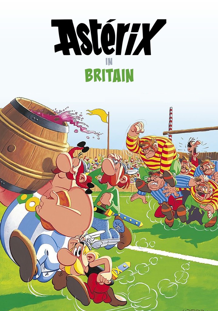 Asterix in Britain poster