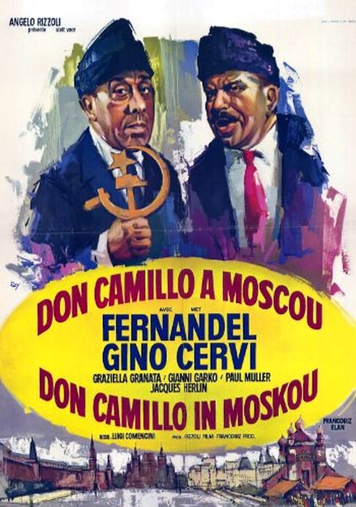 Don Camillo in Moscow poster
