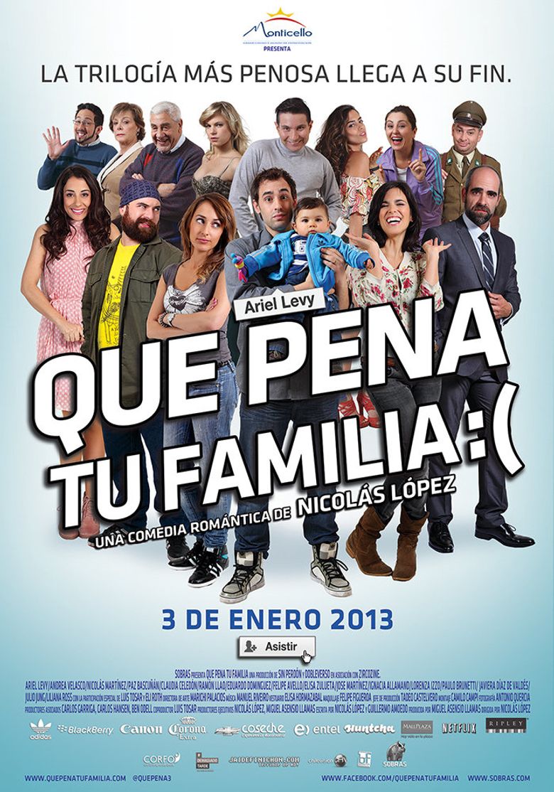 Qué pena tu familia poster
