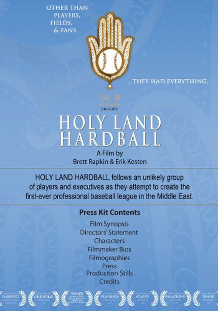 Holy Land Hardball poster