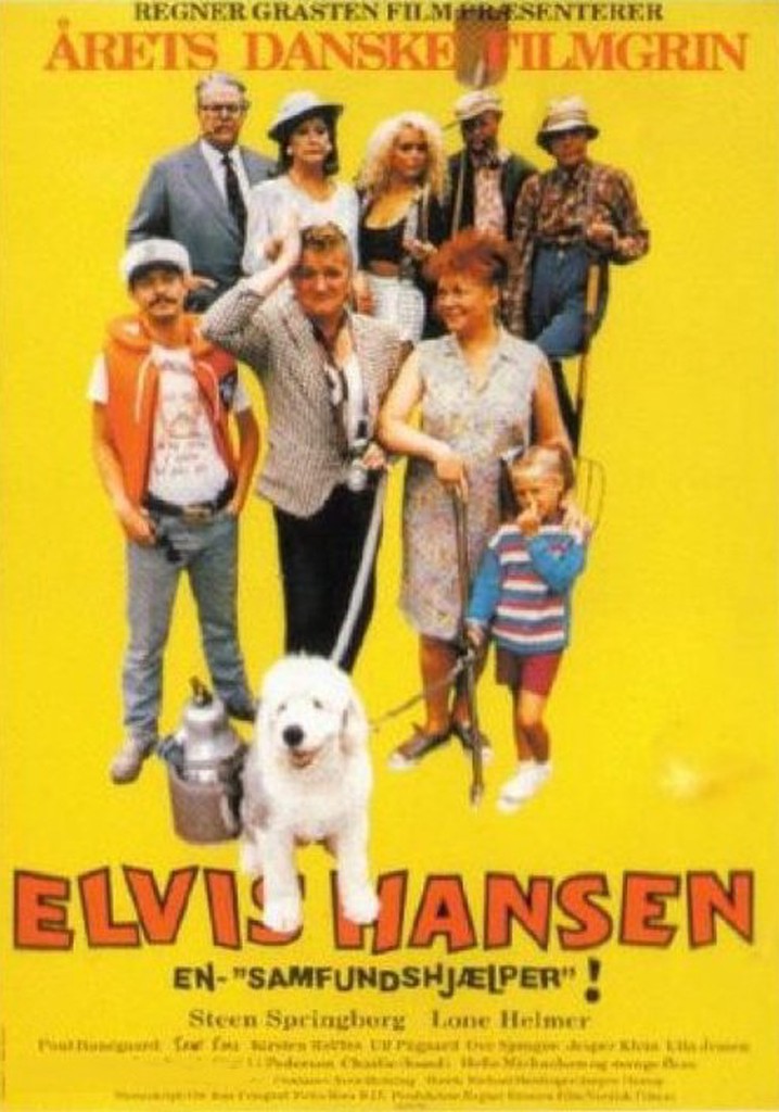 Elvis Hansen, en samfundshjælper poster