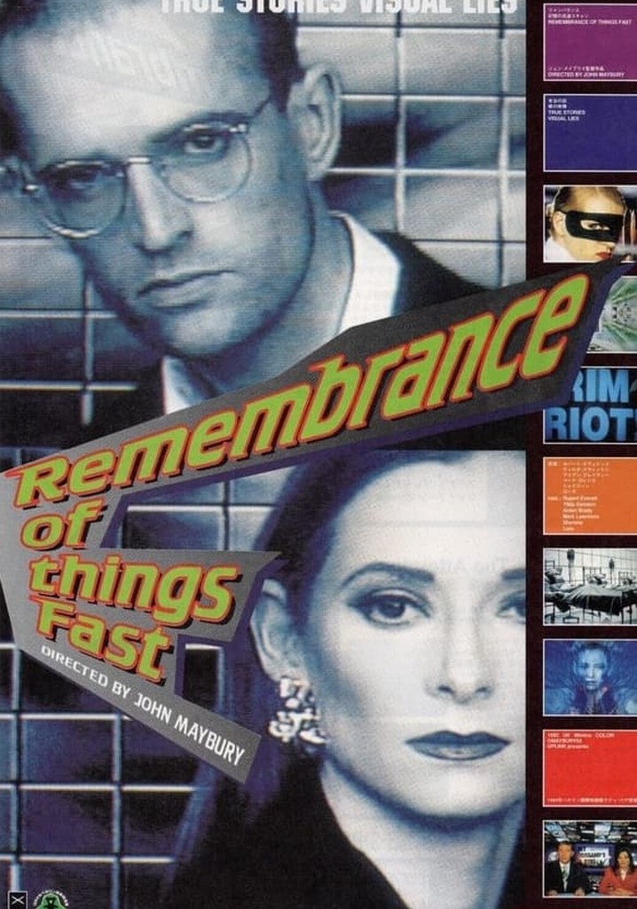 Remembrance of Things Fast: True Stories Visual Lies poster