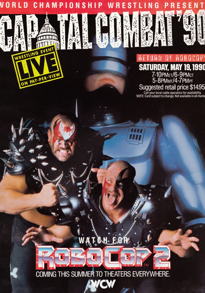 WCW Capital Combat: The Return of RoboCop poster