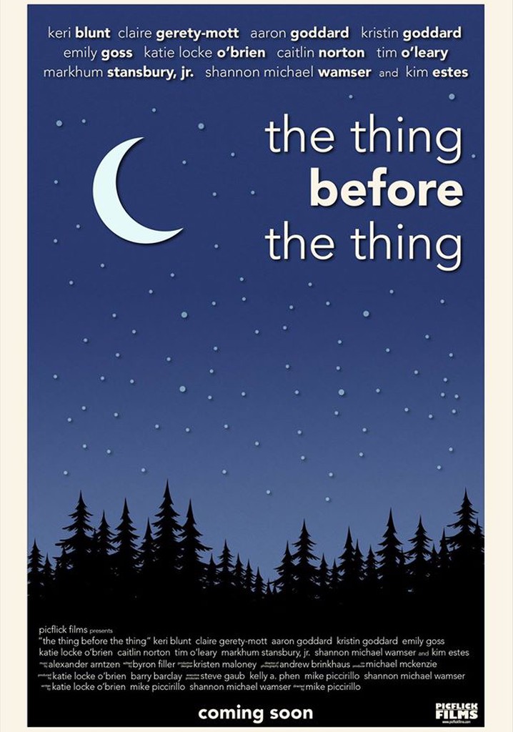 The Thing Before the Thing poster