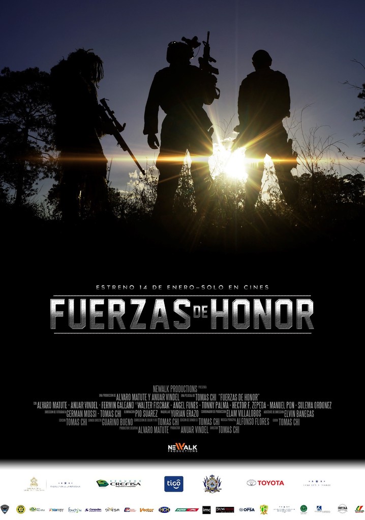 Fuerzas de Honor poster