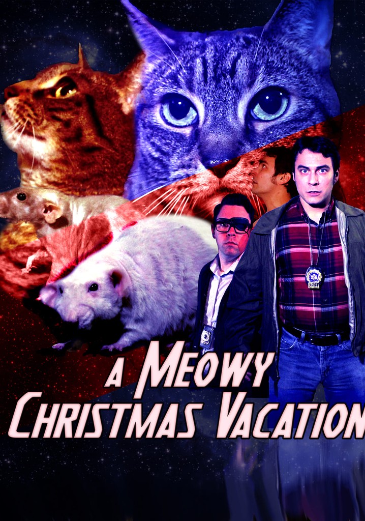 A Meowy Christmas Vacation poster