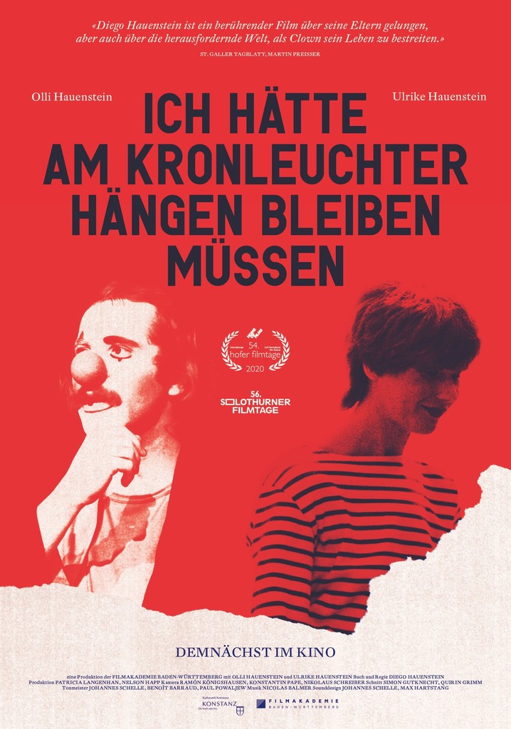 Ich hätte am Kronleuchter hängen bleiben müssen poster
