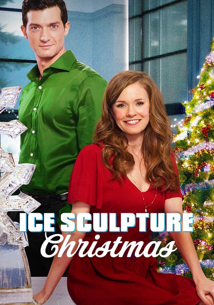 Ice Sculpture Christmas poster