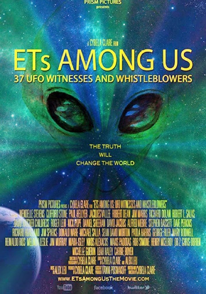 ETs Among Us: UFO Witnesses and Whistleblowers poster
