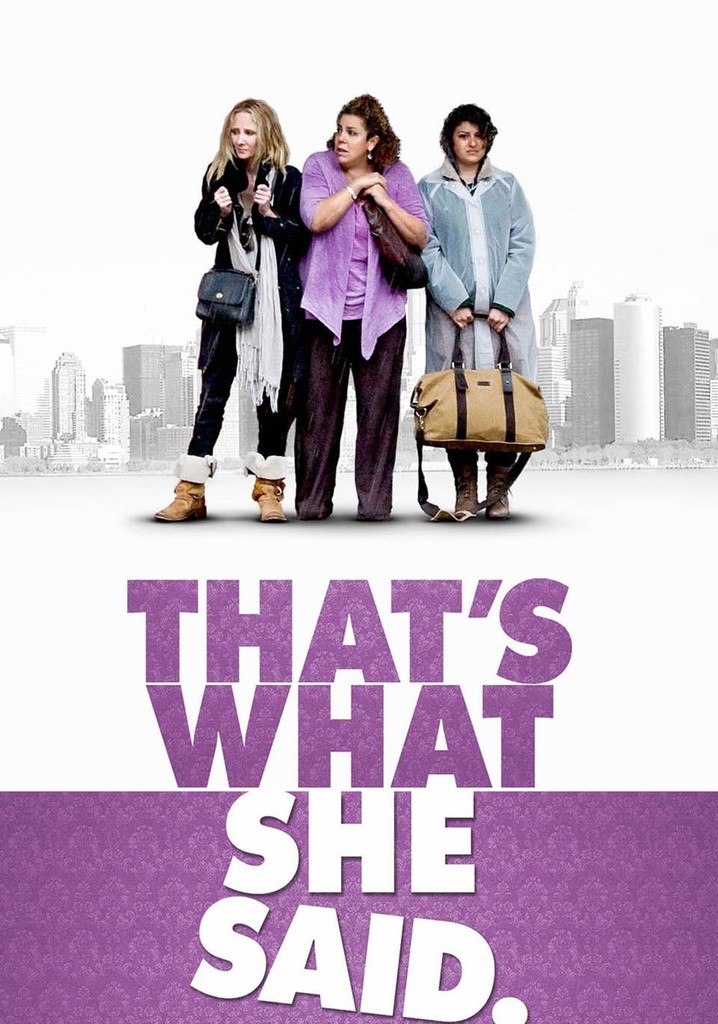 That's What She Said poster