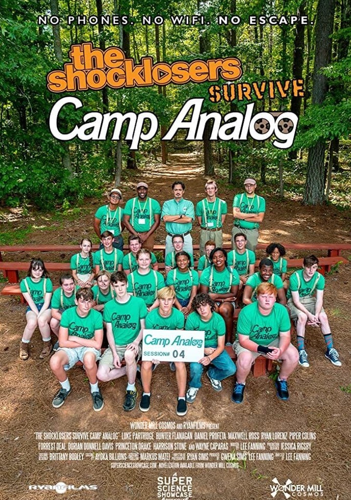 The Shocklosers Survive Camp Analog poster