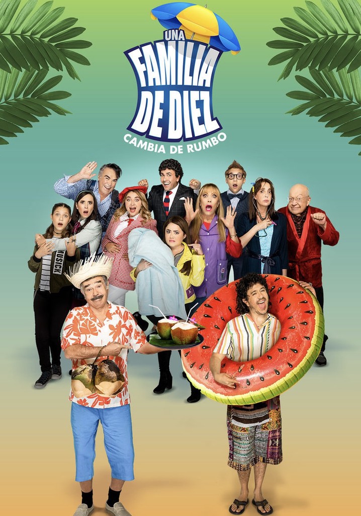 Una familia de diez poster