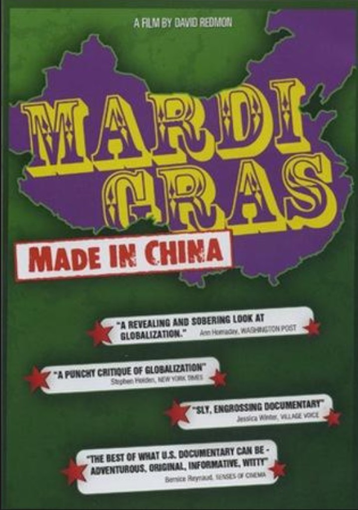 Mardi Gras: Made in China poster
