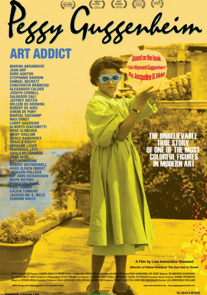 Peggy Guggenheim: Art Addict poster
