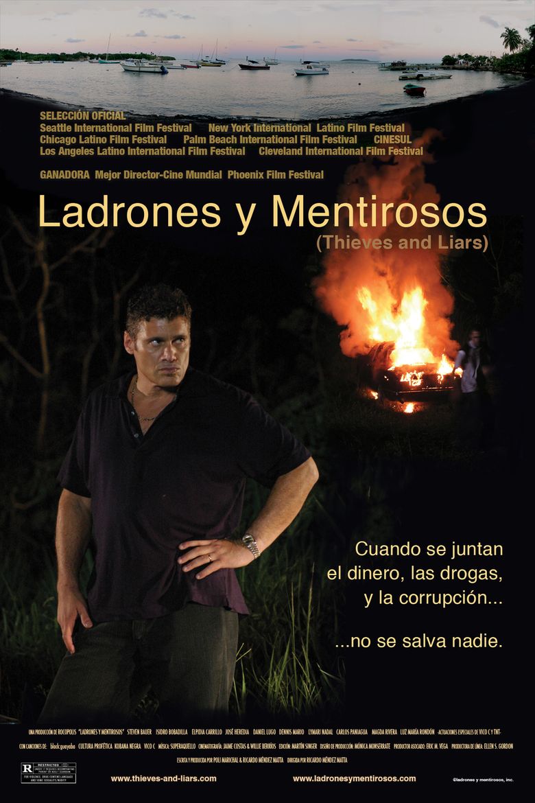 Ladrones y mentirosos poster