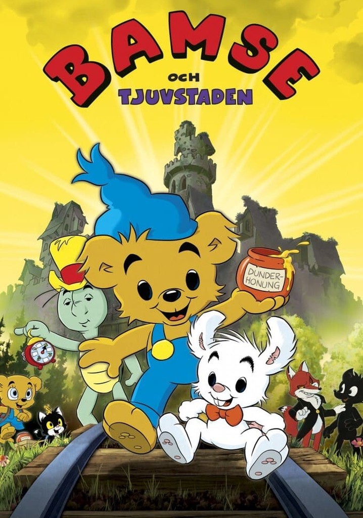 Bamse och tjuvstaden poster