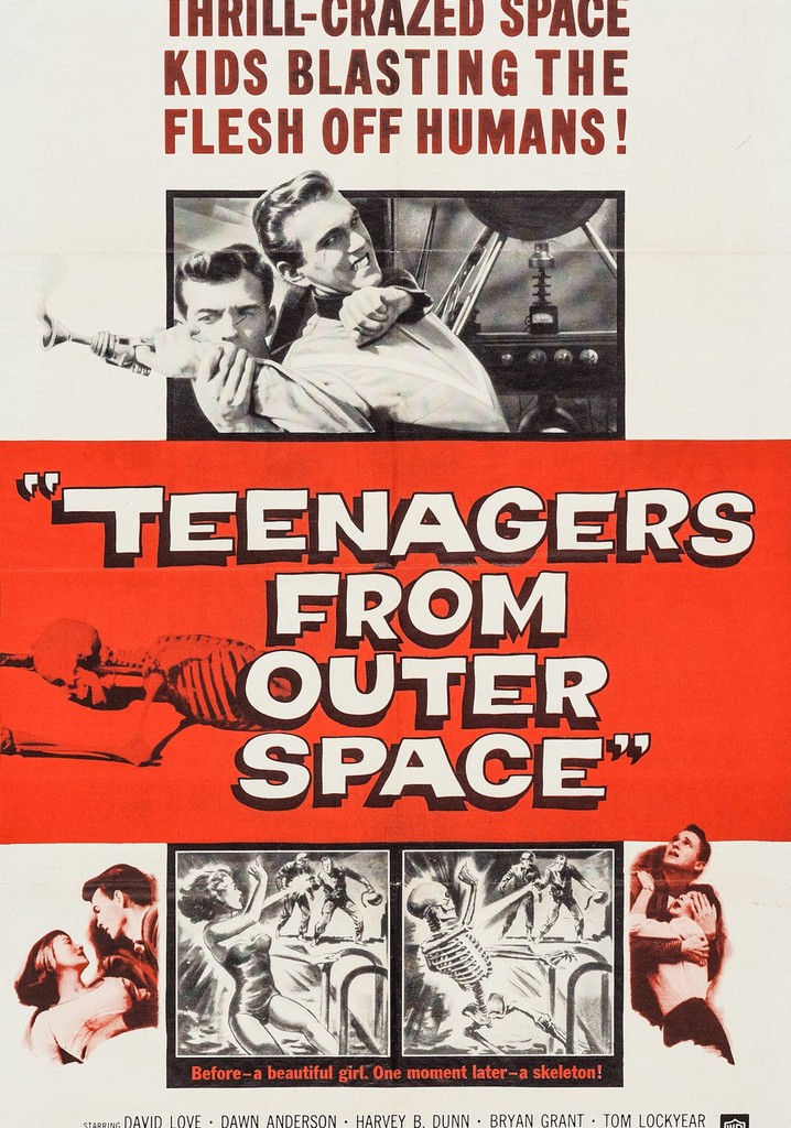 Teenagers from Outer Space poster