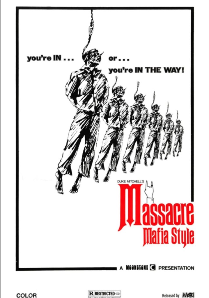 Massacre Mafia Style poster