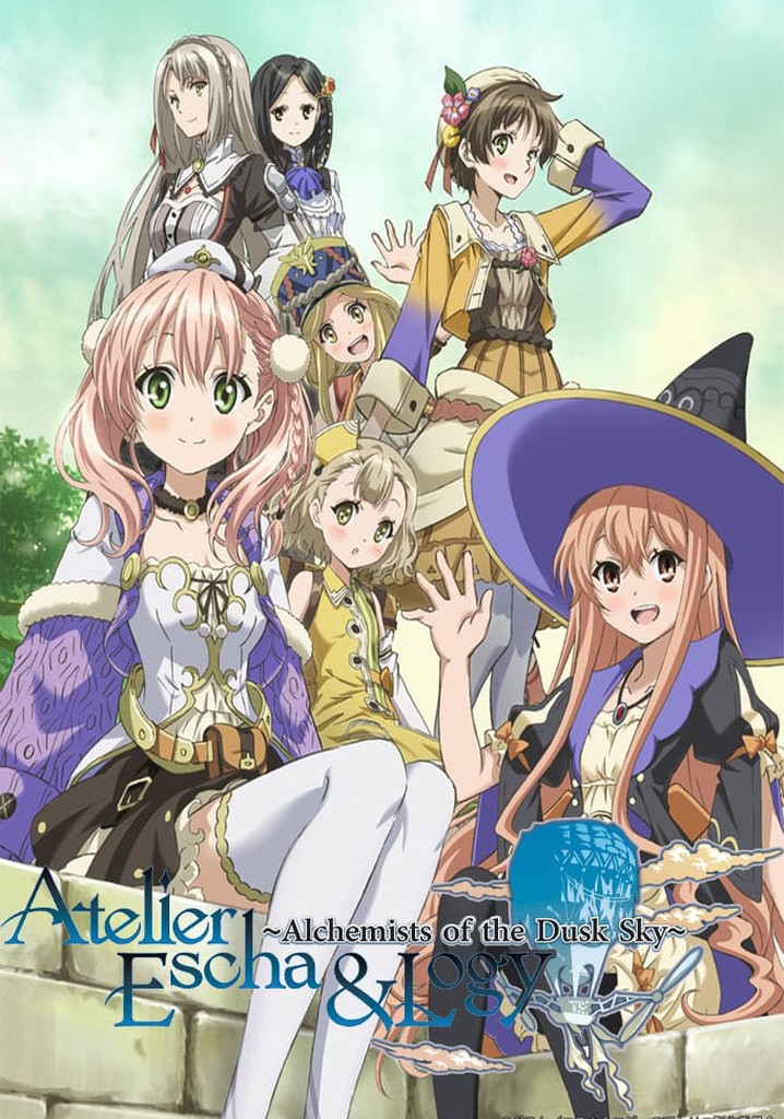 Atelier Escha & Logy : Alchemists of the Dusk Sky poster
