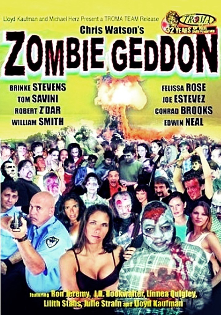 Zombiegeddon poster