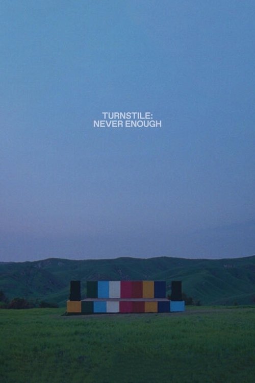 TURNSTILE: NEVER ENOUGH poster