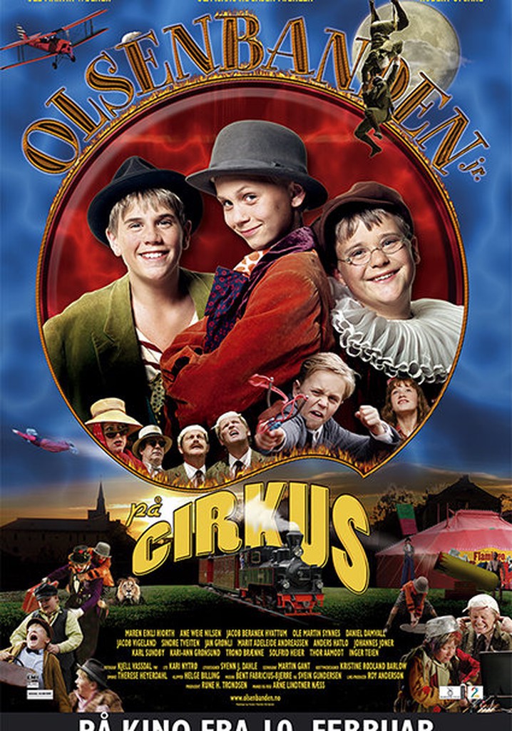 The Junior Olsen Gang at the Circus poster
