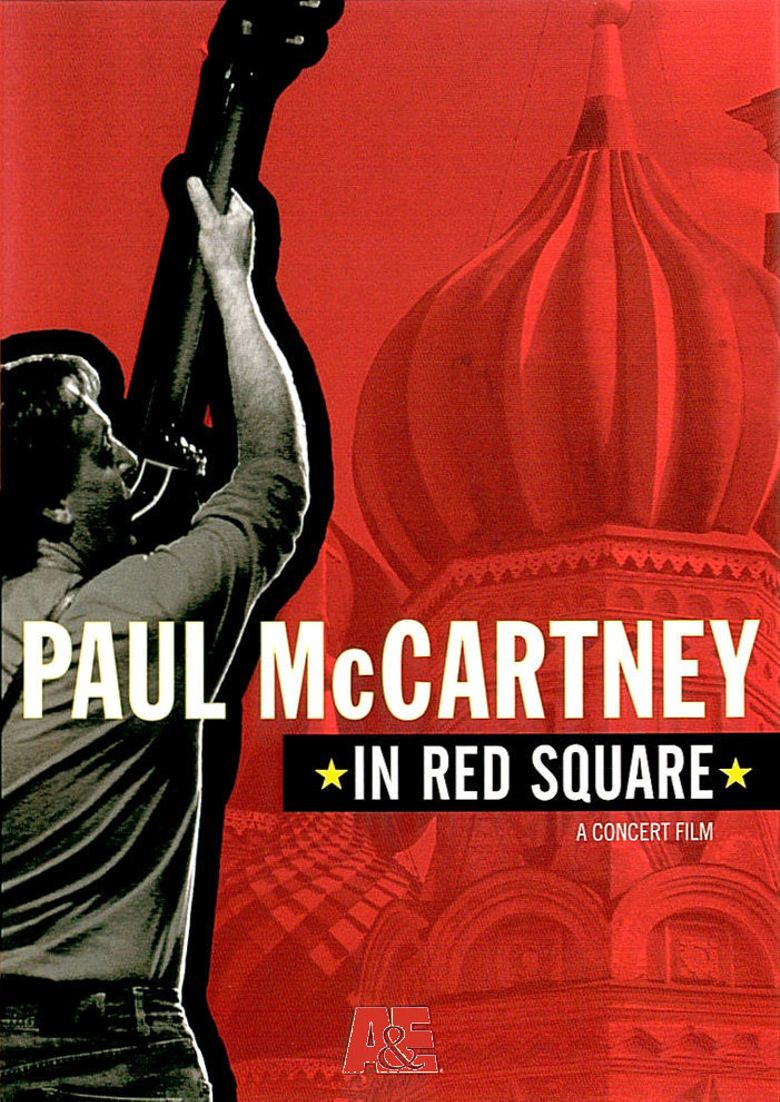 Paul McCartney In Red Square poster