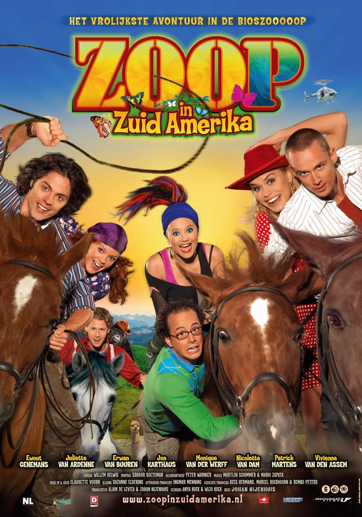 Zoop in Zuid-Amerika poster