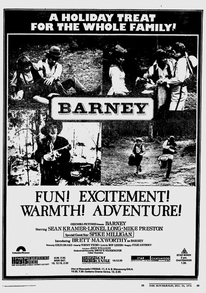 Barney poster