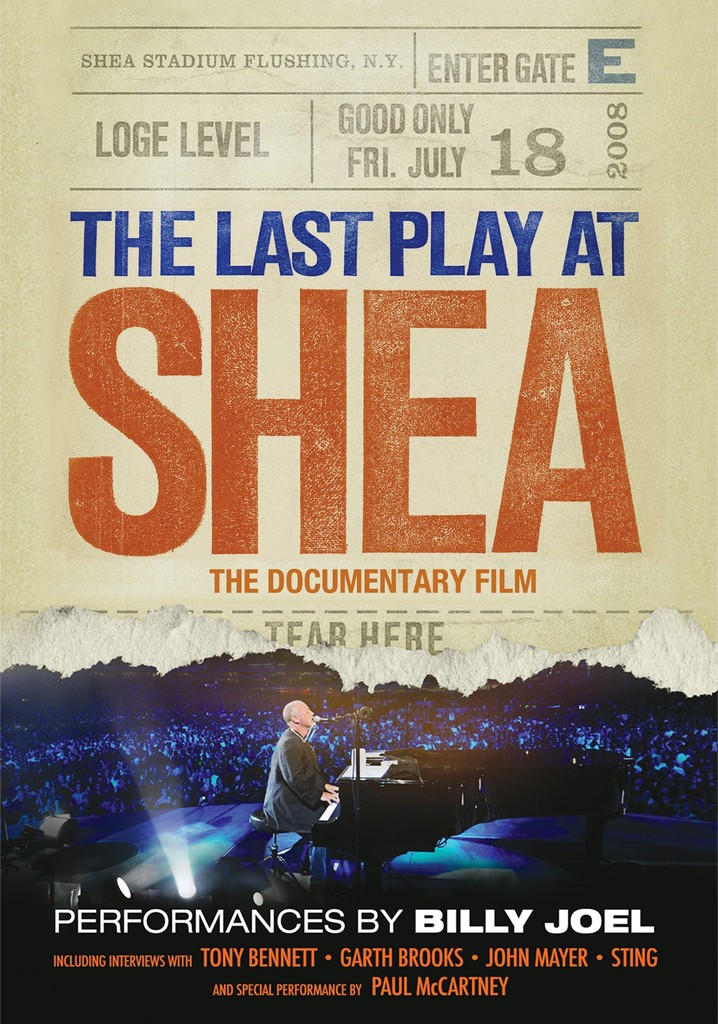 Billy Joel - The Last Play at Shea poster