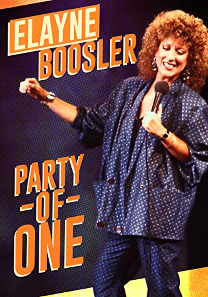 Elayne Boosler: Party of One poster