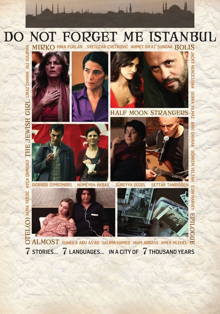 Do Not Forget Me Istanbul poster