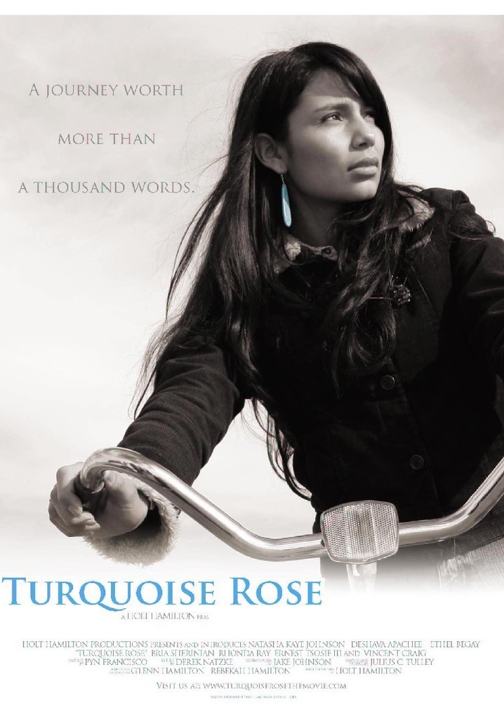 Turquoise Rose poster