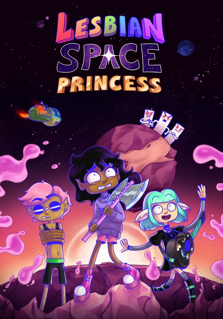 Lesbian Space Princess poster