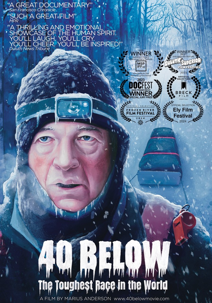 40 Below: The Toughest Race in the World poster