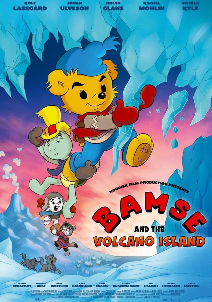 Bamse and the Volcano Island poster