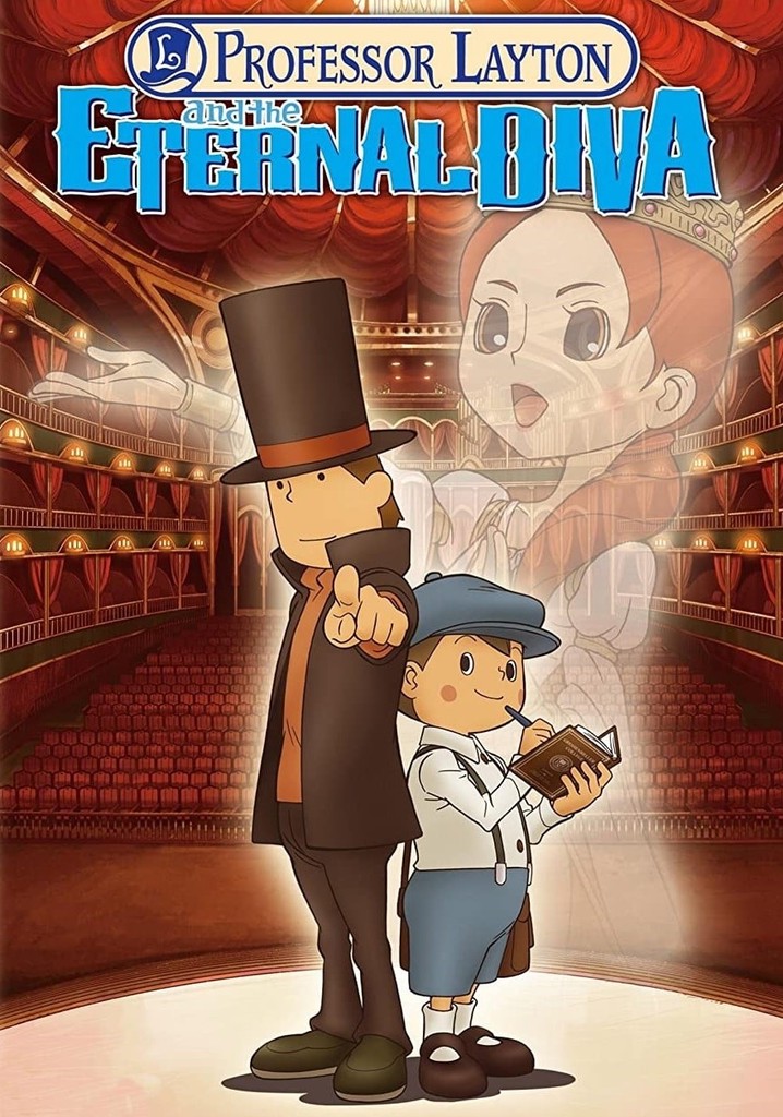 Professor Layton and the Eternal Diva poster