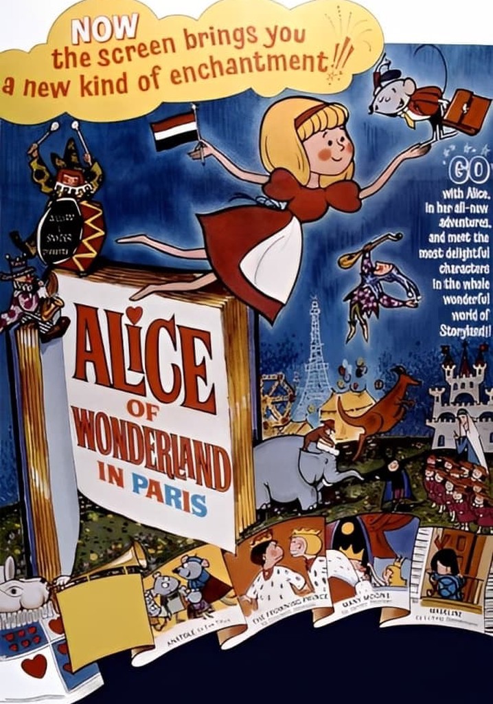 Alice of Wonderland in Paris poster